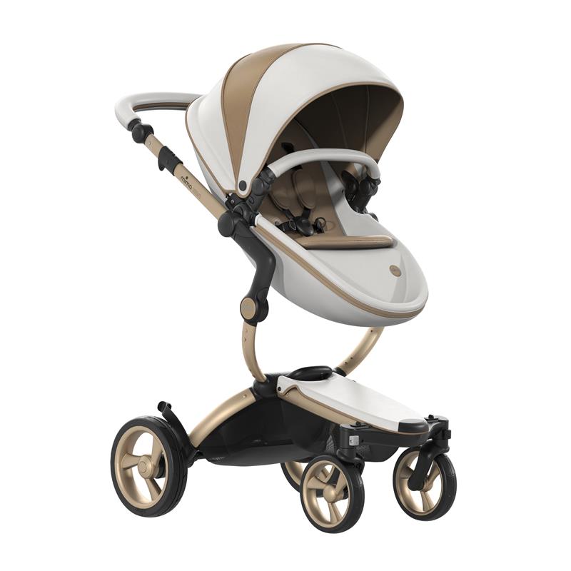 Mima - Xari 4G Complete Stroller Dolce Vita Edition, Champagne/Snow White/Latte