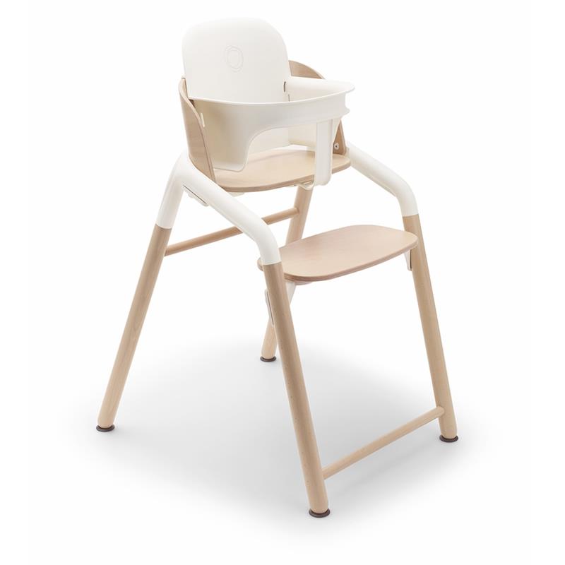 Bugaboo - Giraffe Complete High Chair, Neutral Wood/White