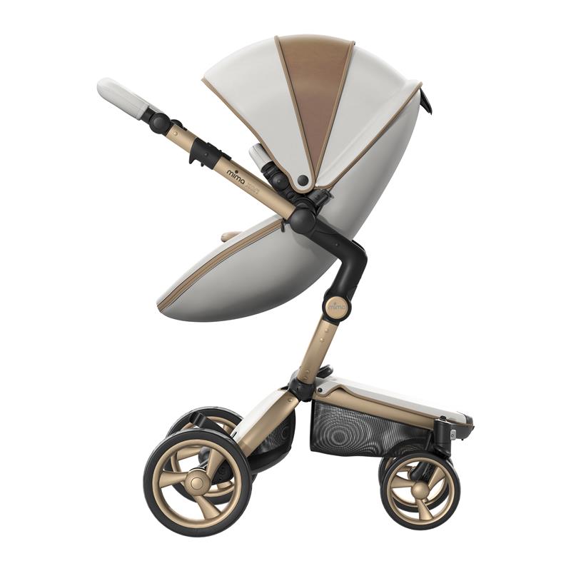 Mima - Xari 4G Complete Stroller Dolce Vita Edition, Champagne/Snow White/Latte