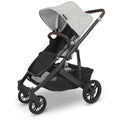 Uppababy - Cruz V2 Stroller, Anthony (White & Grey Chenille/Carbon/Chestnut Leather)
