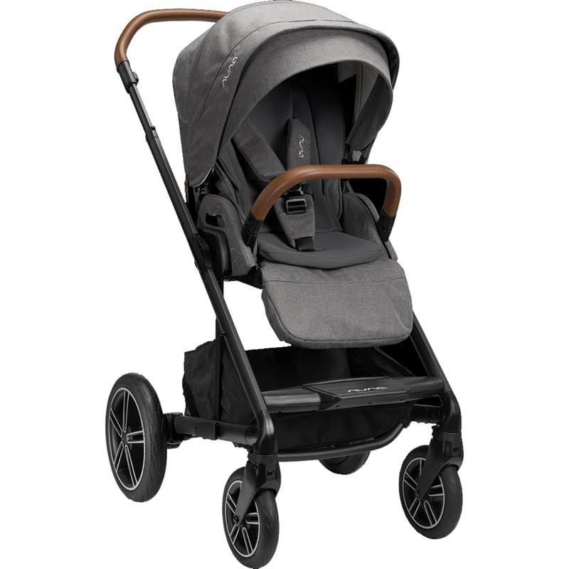 Nuna - Mixx Next Stroller With Magnetic Buckle, Granite