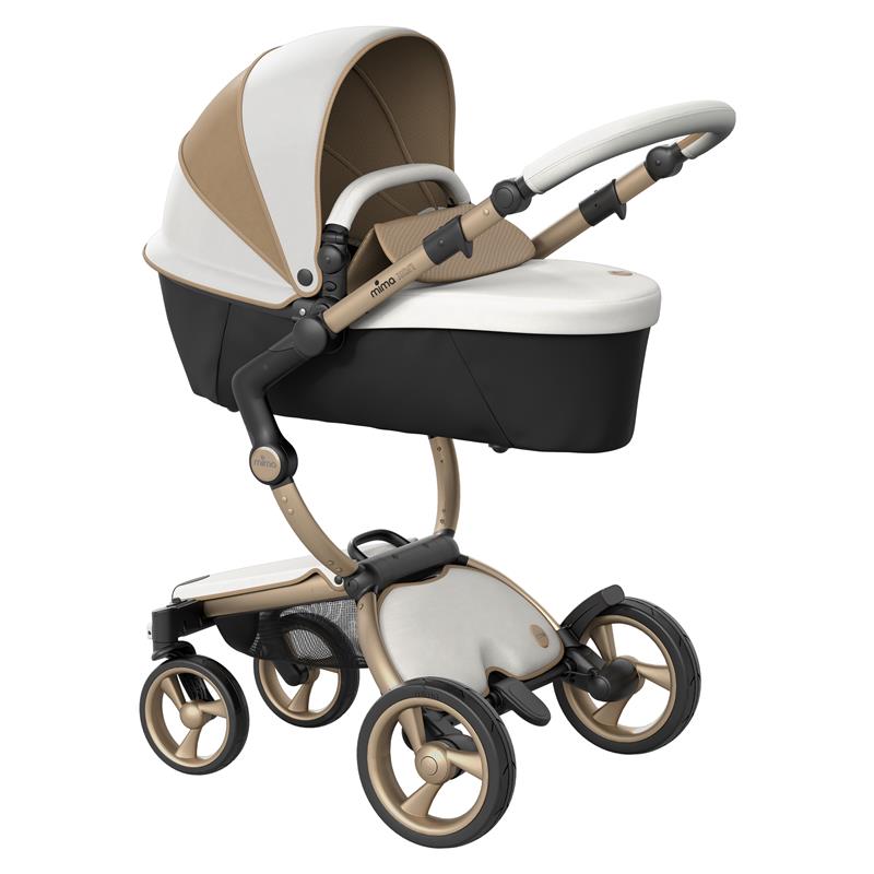 Mima - Xari 4G Complete Stroller Dolce Vita Edition, Champagne/Snow White/Latte