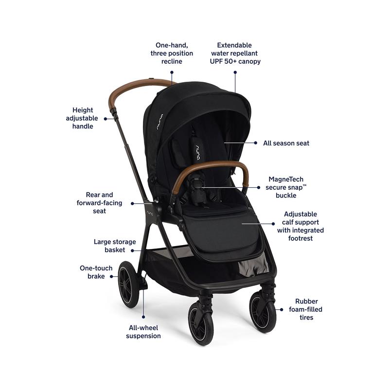 Nuna - Triv Next Stroller, Hazelwood