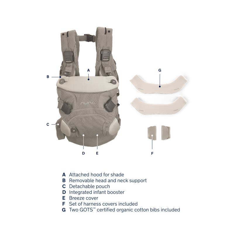 Nuna - Cudl Carrier, Fog