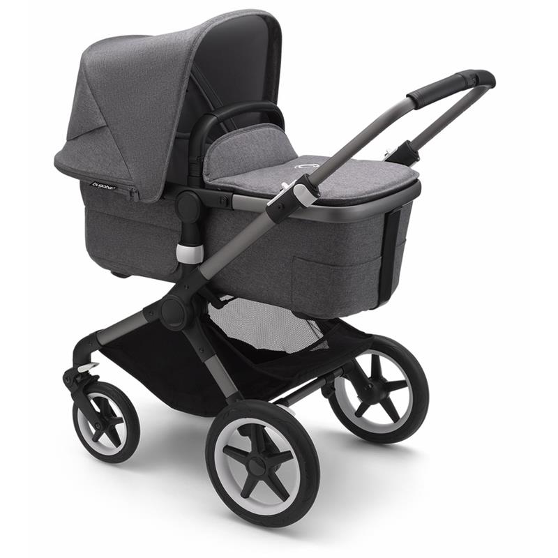 Bugaboo - Fox3 Complete Stroller, Graphite/Grey Melange