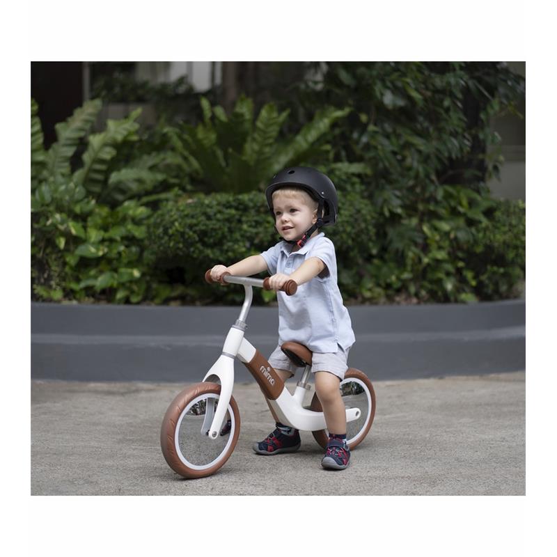 Mima - Vélo d'équilibre Zoom, blanc et camel