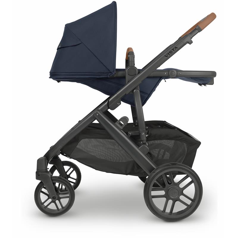 Uppababy - Vista V2 Stroller, Noa (Navy/Carbon/Saddle Leather)