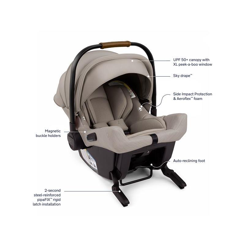 Nuna - TRVL + PIPA Urbn Travel System, Hazelwood