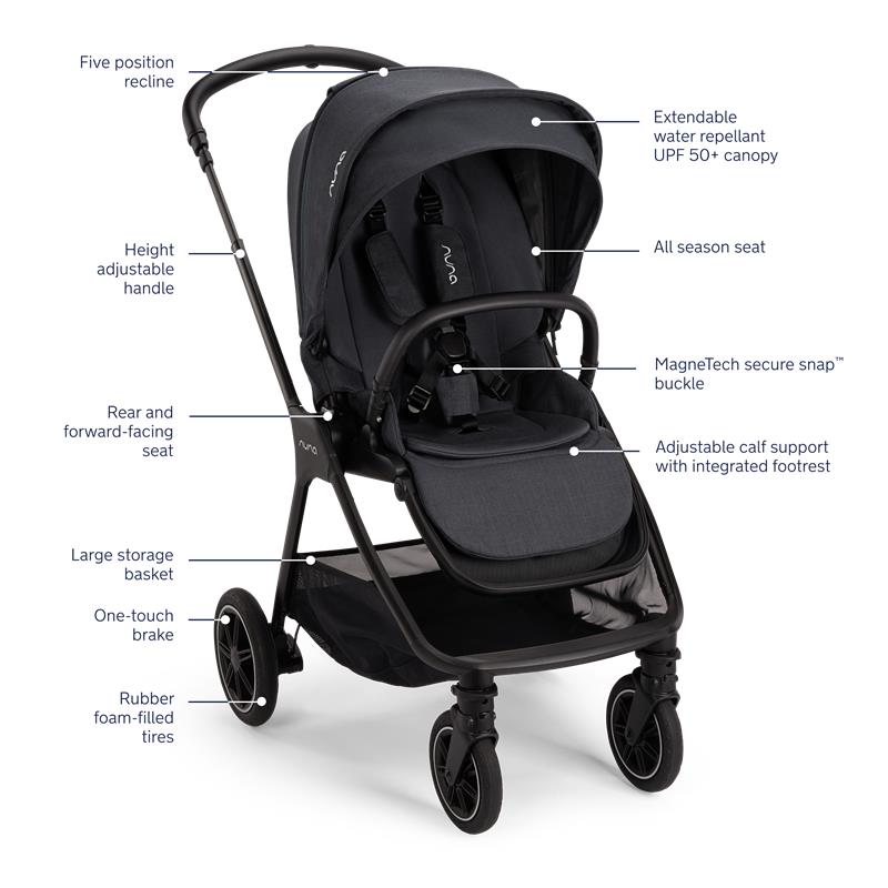 Nuna - TRIV Next + PIPA Urbn Travel System, Ocean