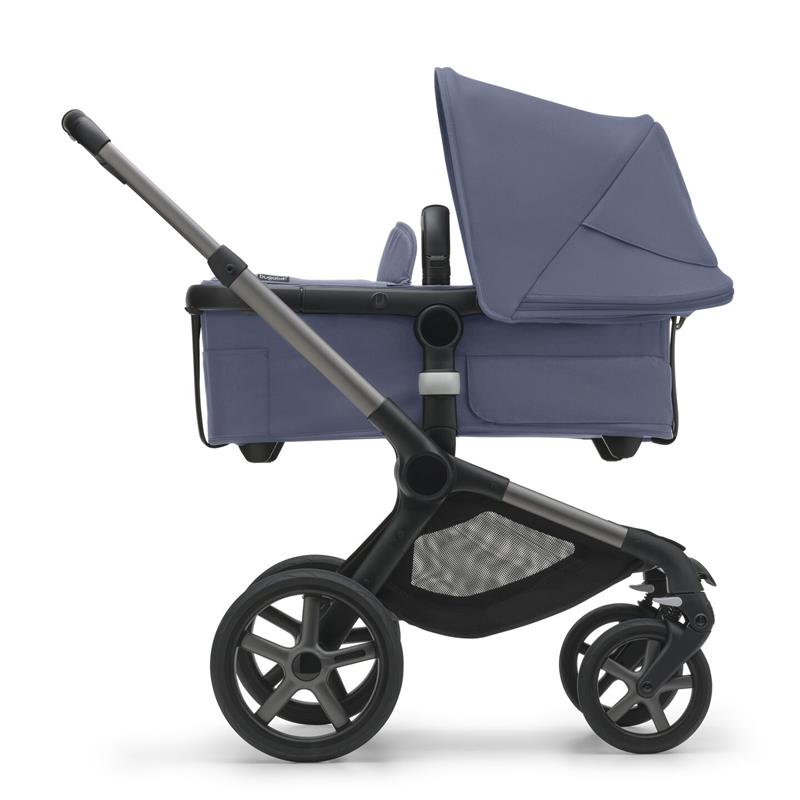Bugaboo - Fox 5 Complete Stroller, Graphite/Stormy Blue