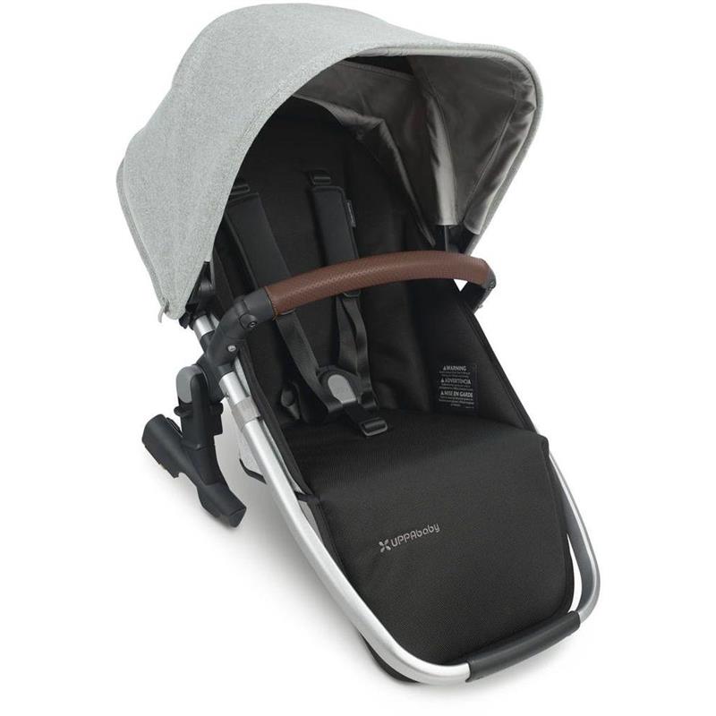 Uppababy - Vista V2 Rumbleseat - Stella (Grey Brushed Mélange/Silver/Chestnut Leather)