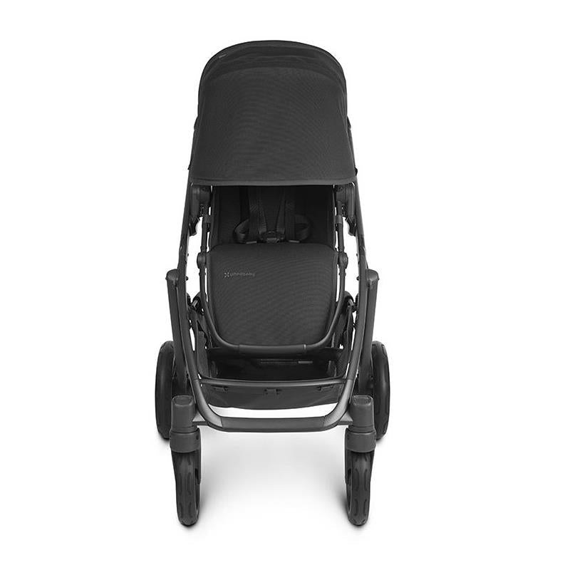 Uppababy Vista Stroller V2 , Jake (Black/Carbon/Black Leather)