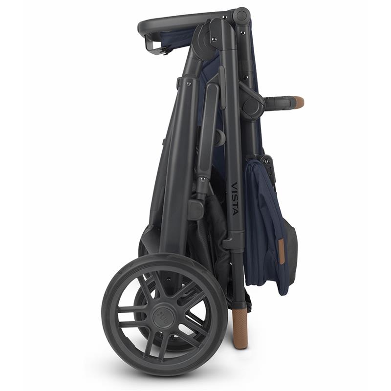 Uppababy - Vista V2 Stroller, Noa (Navy/Carbon/Saddle Leather)