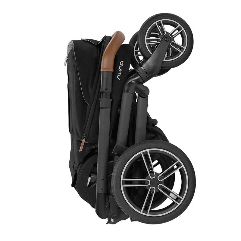 Nuna - Mixx Next Stroller With Magnetic Buckle, Caviar