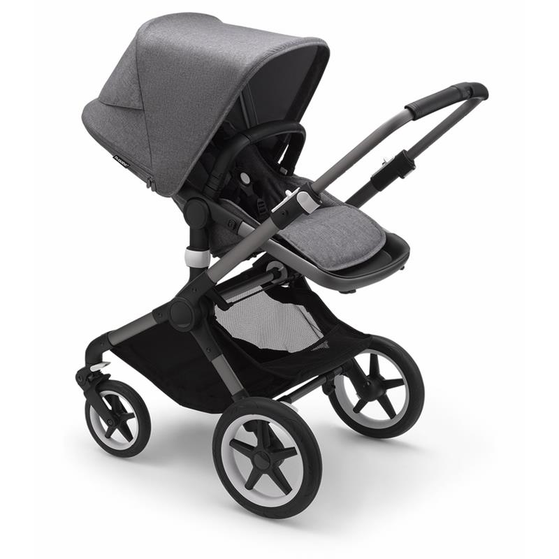 Bugaboo - Fox3 Complete Stroller, Graphite/Grey Melange