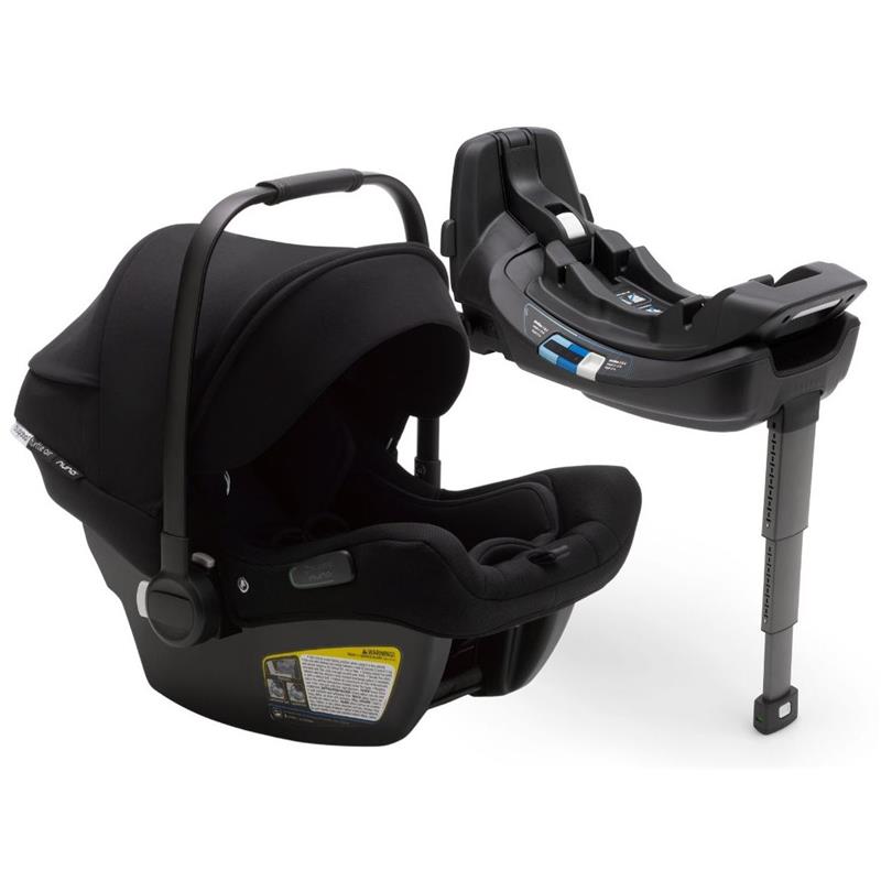 Bugaboo - Turtle Air by Nuna Infant Car Seat + Base, Black