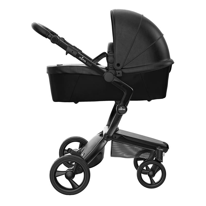 Mima - Xari 4G Complete Stroller, Black Chassis/Black Seat/Black Starter Pack
