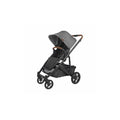 Uppababy - Cruz V2 Stroller, Greyson (Charcoal Melange/Carbon/Saddle Leather)