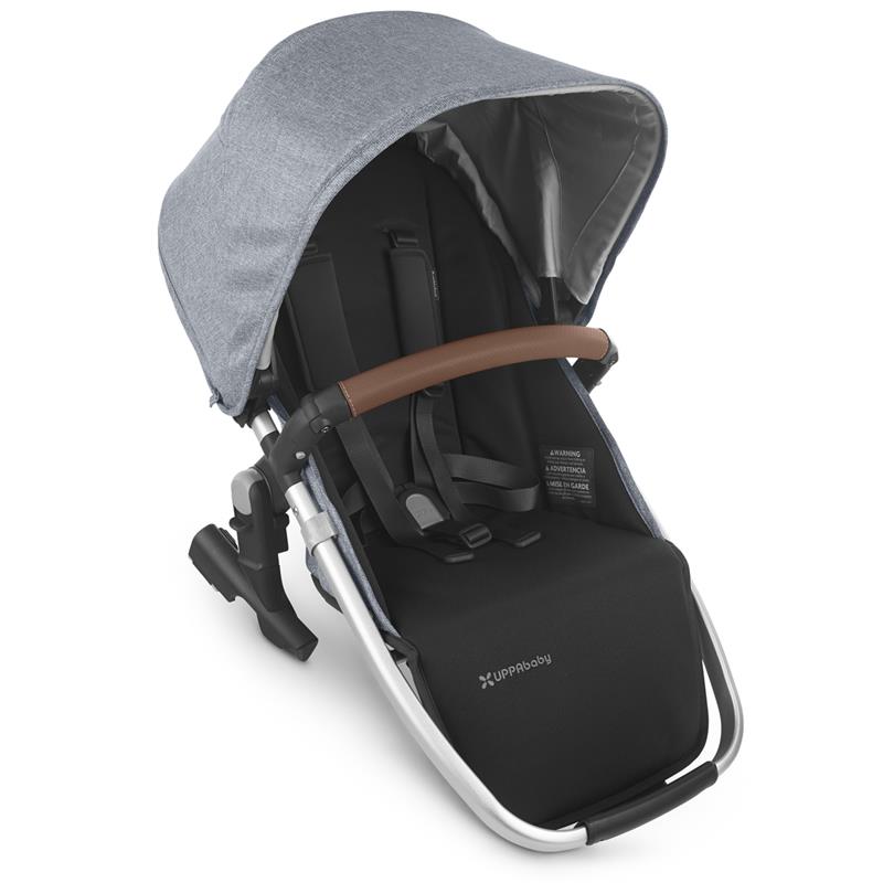 Uppababy - Rumbleseat V2, Gregory (Blue Melange/Silver/Saddle Leather)