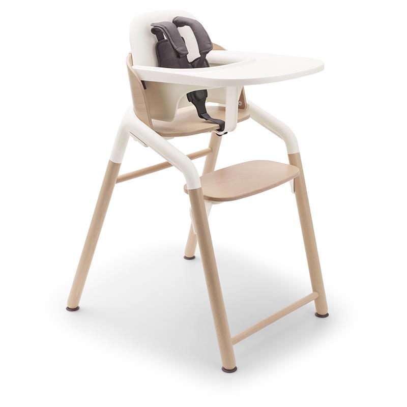 Bugaboo - Giraffe Complete High Chair, Neutral Wood/White