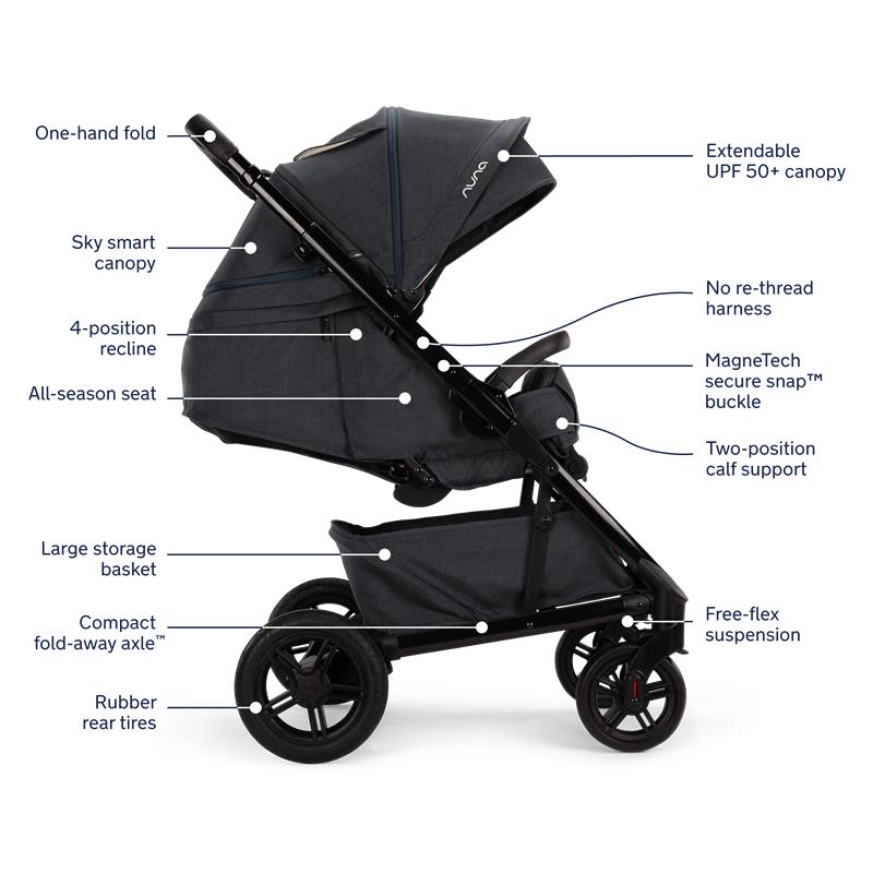 Nuna - Tavo Next Stroller, Ocean