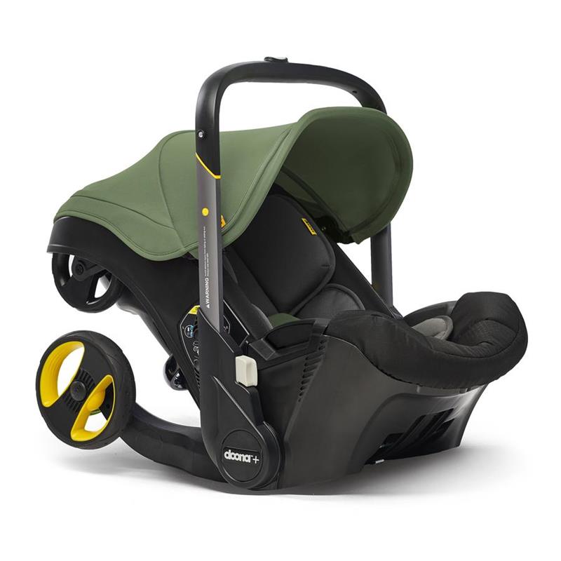 Doona - Siège auto pour bébé avec base et poussette, vert désert