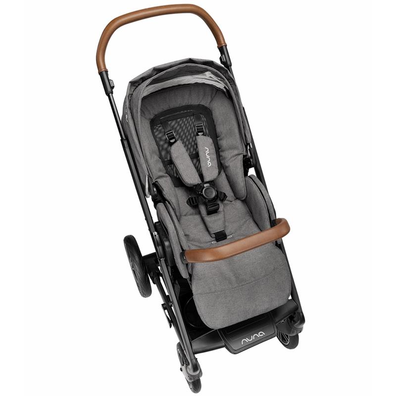 Nuna - Mixx Next Stroller With Magnetic Buckle, Granite