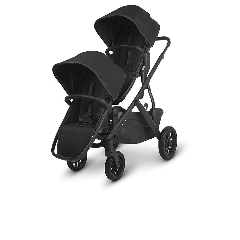 Uppababy - Rumbleseat V2, Jake (Black/Carbon/Black Leather)