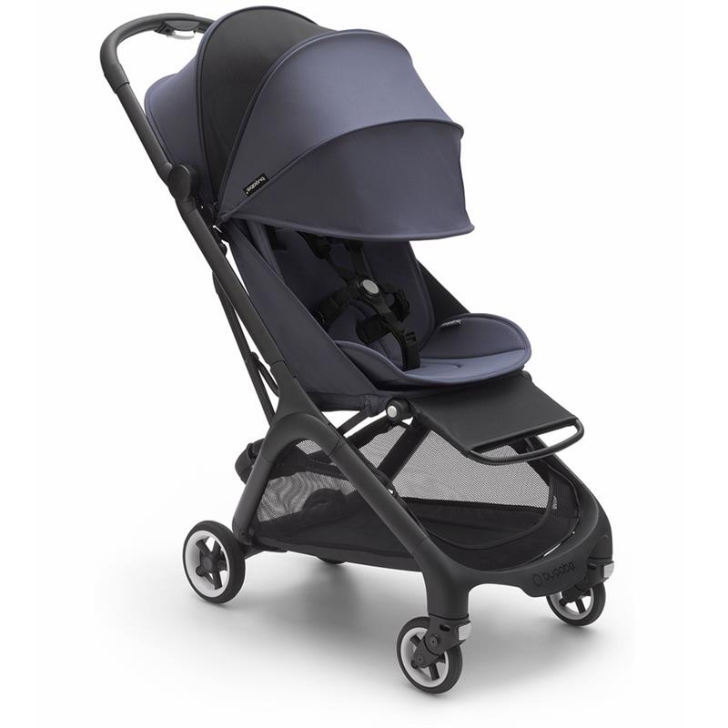 Bugaboo - Butterfly Complete Compact Stroller, Black/Stormy Blue