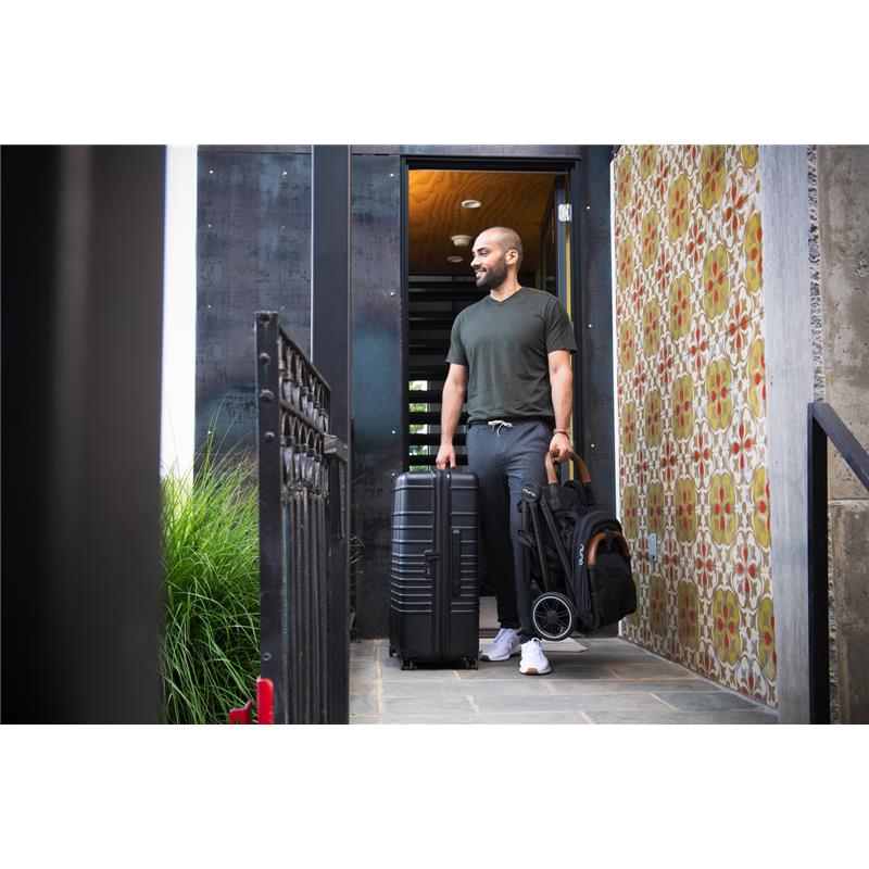 Nuna - Trvl Stroller With Travel Bag, Caviar