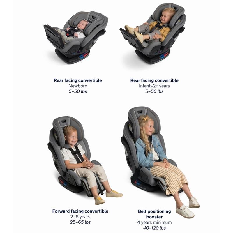 Nuna - Exec All-In-One Convertible Car Seat Oak