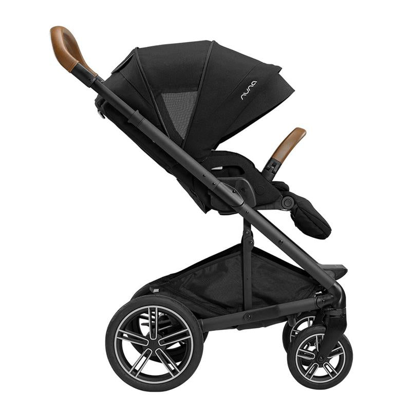 Nuna - Mixx Next Stroller With Magnetic Buckle, Caviar