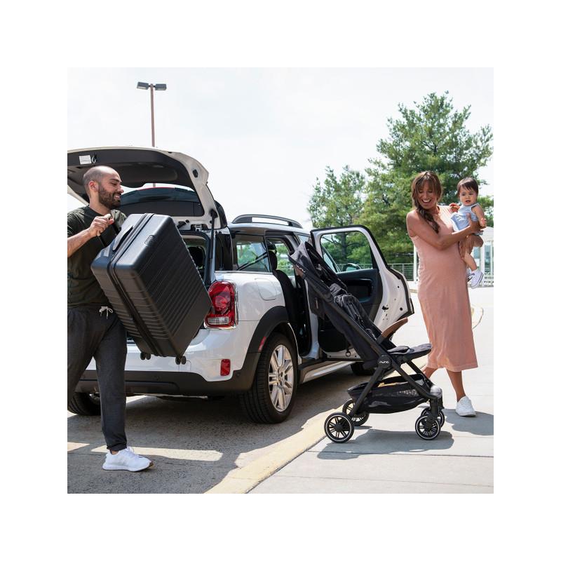 Nuna - Trvl Stroller With Travel Bag, Hazelwood