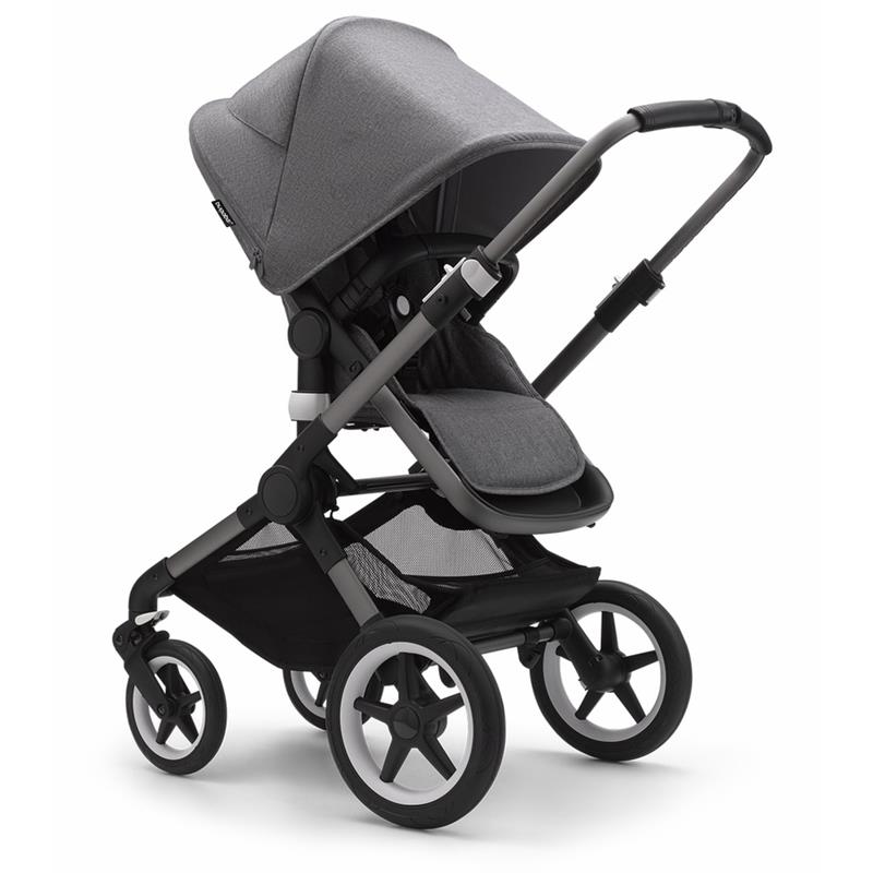 Bugaboo - Fox3 Complete Stroller, Graphite/Grey Melange