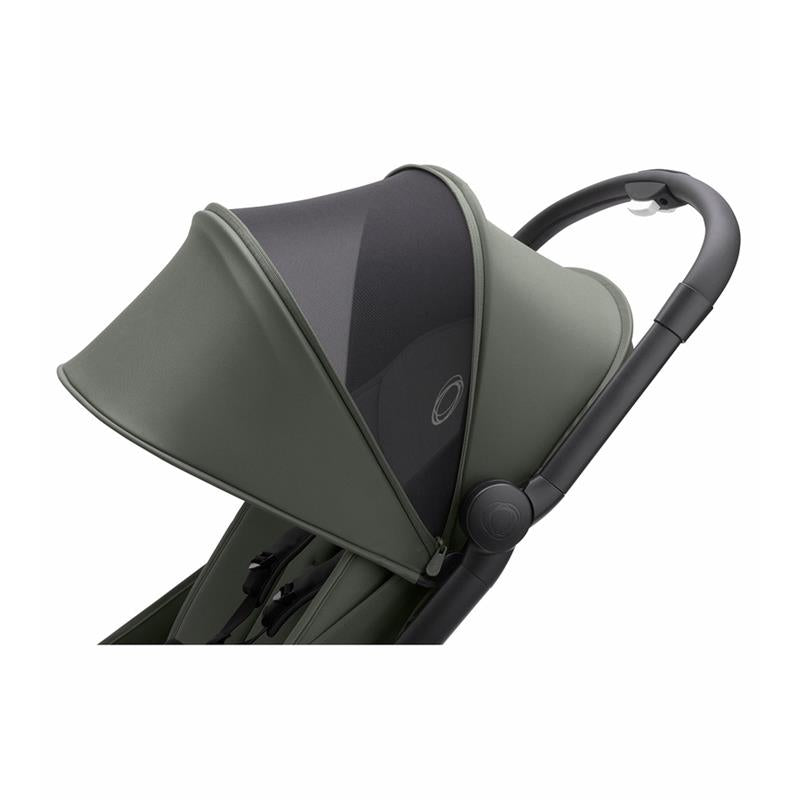 Bugaboo - Butterfly Complete Compact Stroller, Black/Forest Green