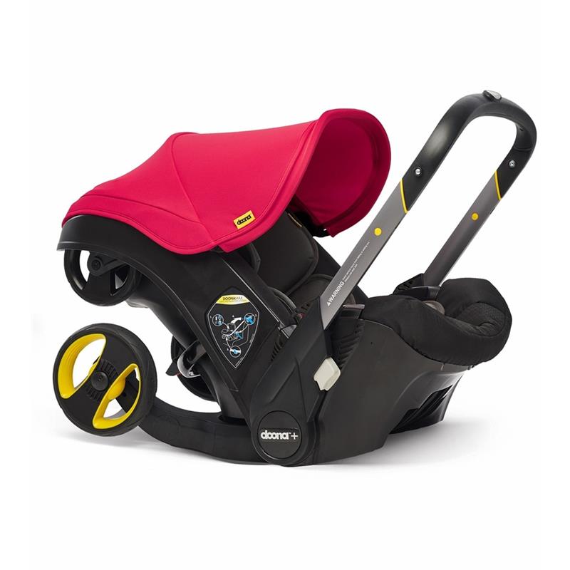 Doona - Infant Car Seat With Base & Stroller, Flame Red