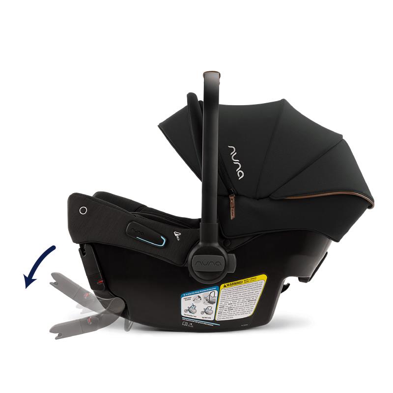 Nuna - TRVL + PIPA Système de voyage urbain, Caviar