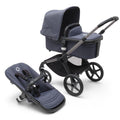 Bugaboo - Fox 5 Complete Stroller, Graphite/Stormy Blue
