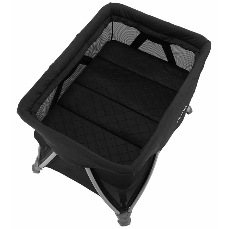 Nuna - Parc Sena Aire avec berceau amovible zippé, Caviar
