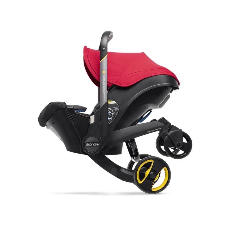Doona - Infant Car Seat With Base & Stroller, Flame Red