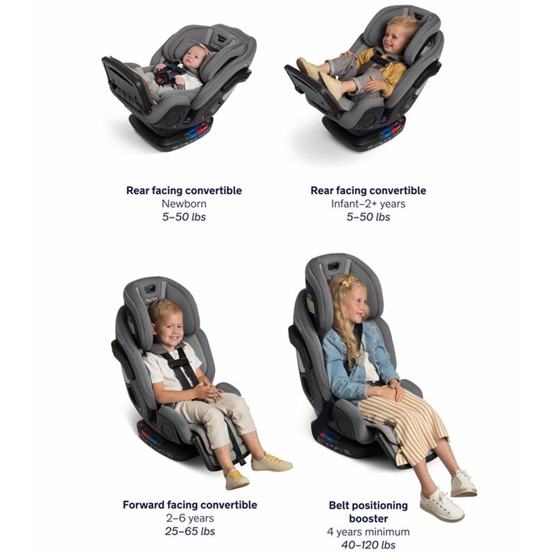 Nuna - EXEC All-In-One Convertible Car Seat, Hazelwood
