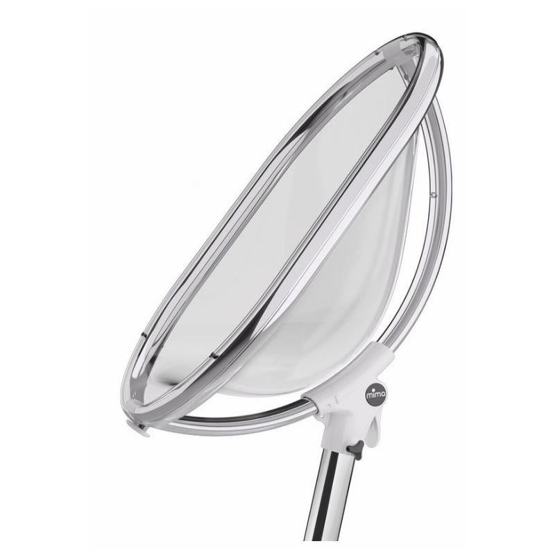 Mima - Moon 2G High Chair, White/Fuschia