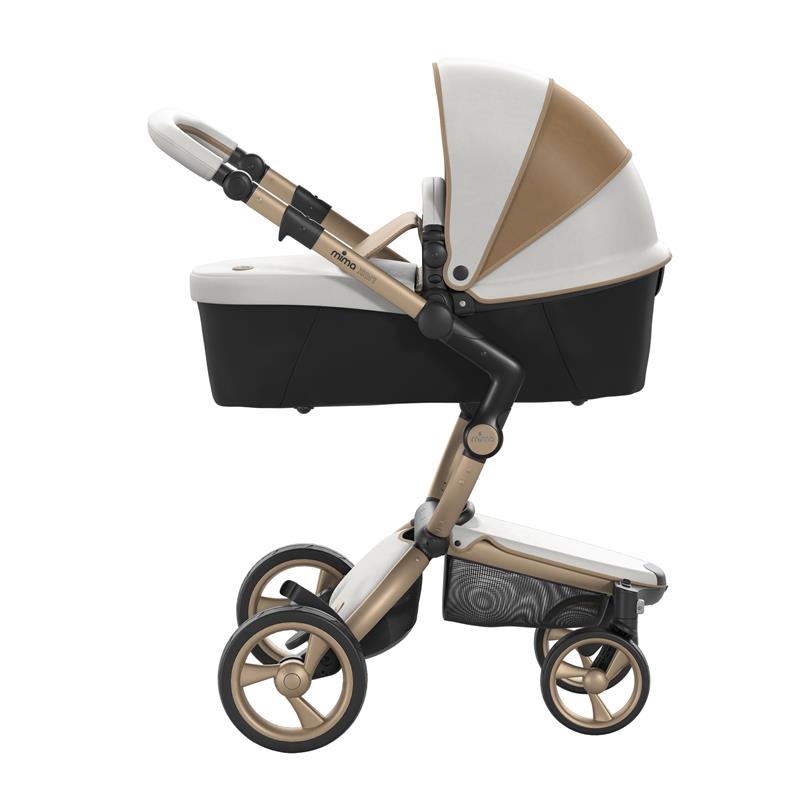 Mima - Xari 4G Complete Stroller Dolce Vita Edition, Champagne/Snow White/Latte