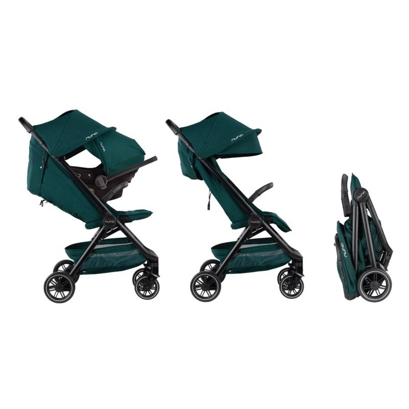 Nuna - Trvl Stroller With Travel Bag, Lagoon