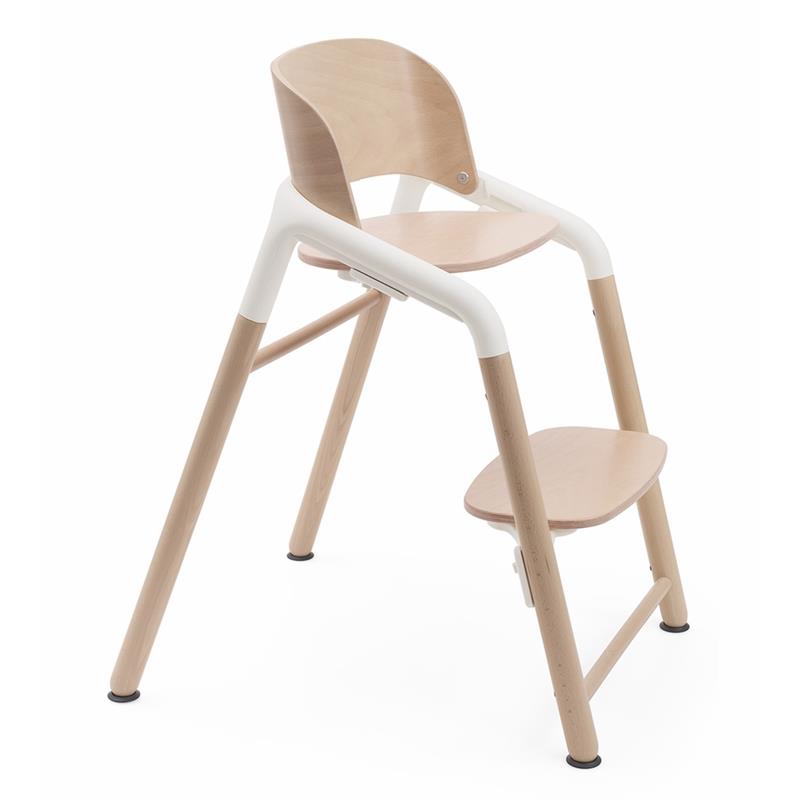 Bugaboo - Giraffe Complete High Chair, Neutral Wood/White