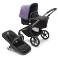 Bugaboo - Fox 5 Complete Stroller, Black/Midnight Black/Astro Purple