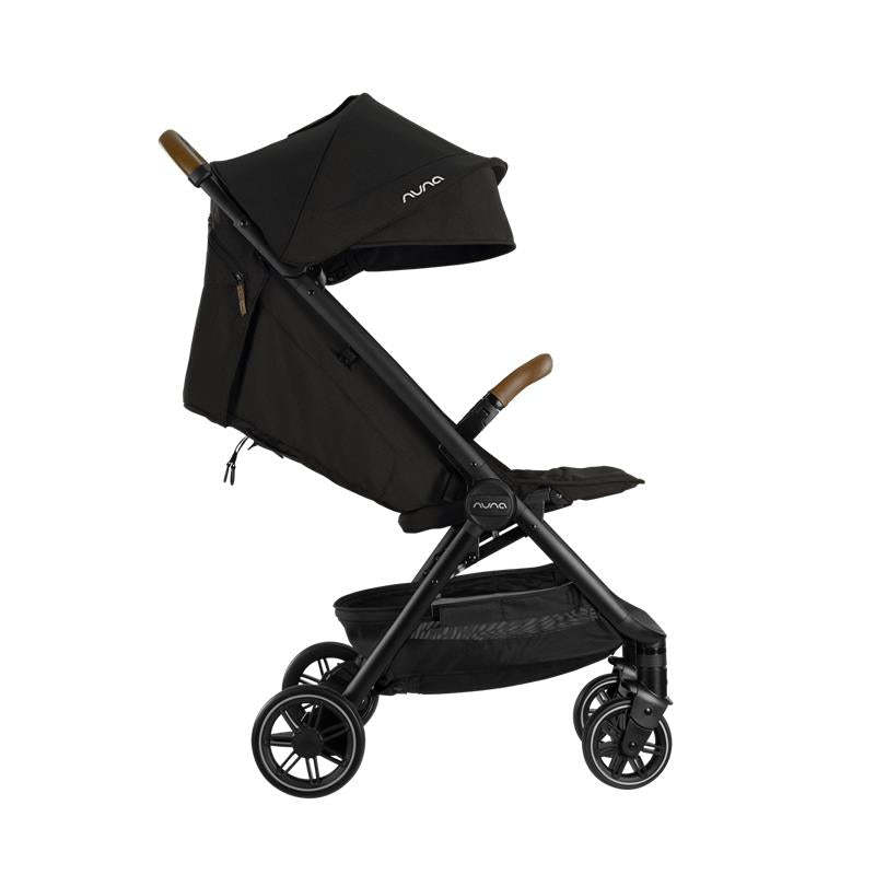 Nuna - Trvl Stroller With Travel Bag, Caviar