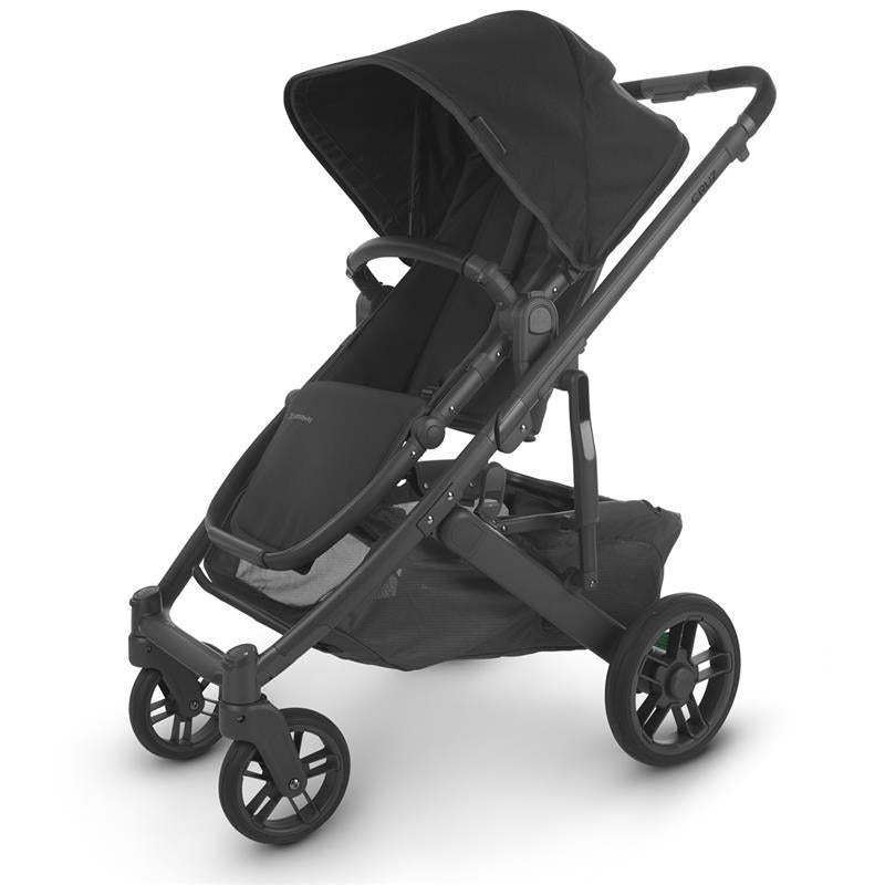 Uppababy Cruz Stroller V2, Jake (Black/Carbon/Black Learher)
