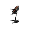 Mima - Moon 2G High Chair, Black with Camel Seat Pad