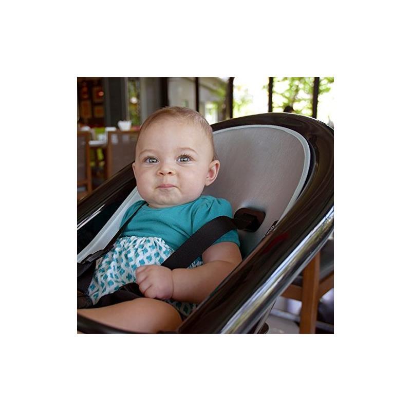 Mima - Moon 2G High Chair, Black with Camel Seat Pad